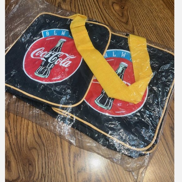 Vintage MLB Pittsburgh Pirates Coca-Cola SGA Duffel Gym Bag Old Vintage Logo - Picture 3 of 5